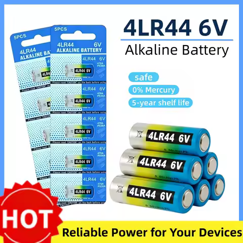 6V 4LR44 Alkaline Battery PX28A L1325 A544V 4034PX 544 Primary Cell for Beauty Pen Dog Collars Remot
