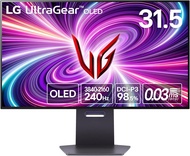 LG ‎32GS95UE-B 32-inch Ultragear OLED Gaming Monitor UHD 240Hz 0.03ms DisplayHDR True Black 400 AMD 