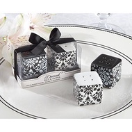 Damask Design Salt and Pepper Shaker for Wedding Favors Gift Events Wedding Berkat Kahwin Simply Wedding Favors