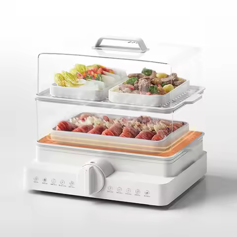 Cooking Vegetable Sweet Corn Steamer Multifunctional Electric Food Electric Steamer