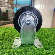 Rubber Wheel With Pump Legs (Dead Legs) 3"