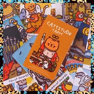 ไพ่ทาโรต์ Cattitude | ขนาด10.3X6Cm | สำรับไพ่ทาโรต์79 | การ์ดทำนาย | ไพ่ทาโรต์แมวน่ารัก | ไพ่ยิปซี ไพ่ออราเคิล ไพ่ยิบซี ไพ่ทาโร่ ไพ่ดูดวง Cat Tarot Card