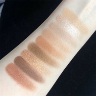 3CE Jiugongge Eyeshadow Palette overtake Pearlescent Matte Makeup Palette Orange Brown Pumpkin Color