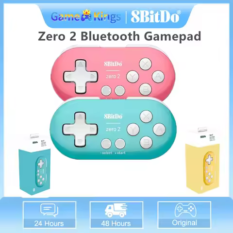 8Bitdo Zero 2 Bluetooth Gamepad Kid Support For Ninrendo Switch, Windows, Android,Steam, Raspberry P