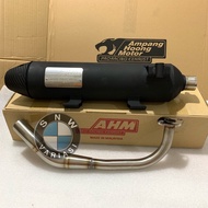 Exhaust AHM Aerox 155 Nvx Tsukigi Standard Racing Original AHM Malaysia Yamaha Aerox155 Nvx