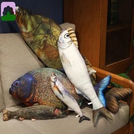 TARANIS Cartoon Fish Plush Toy, PP Cotton Stuffed Simulation Fish Plush Pillow, Fish Stuffed Doll Gr