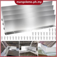 [MANGO] 4Pcs Rainwater Valley Gutter Splash Guard Rain Drip Gutter Guard,Rain Drip Gutter Guard For 
