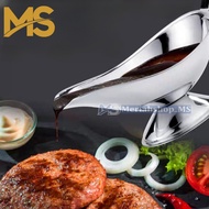 MERIAHSHOP GRAVY BOAT Steak SAUCE Container Seasoning Container 3oz 5oz STAINLESS STEEL BBQ STEAK SA