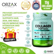 ORZAX Halal Collagen Peptides Youthful Skin Joint Hair Nail Unflavoured Powder Type 1 3 Supplement Drink Mix Biotin MKEM