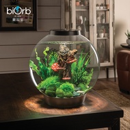 BioPro Acrylic Ball-Shaped Living Room Small Fish Tank Aquarium Creative Eco-Friendly Desktop Mini F