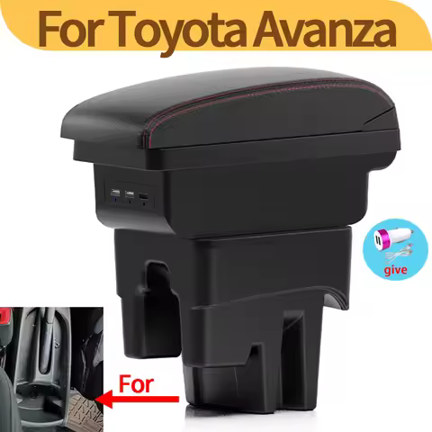 For Toyota Avanza Armrest For TOYOTA AVANZA 2016 Car Armrest box Interior special Retrofit parts Acc