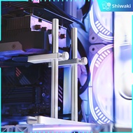 Shiwaki GPU Support Bracket Dual Brace Graphics Card GPU Brace Graphics Card Bracket silvery 12cm