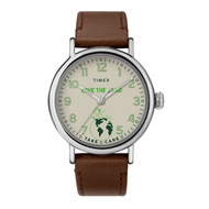 Timex TW2V32800 WATERBURY STANDARD นาฬิกาข้อมือผู้ชาย สายหนัง สีน้ำตาล