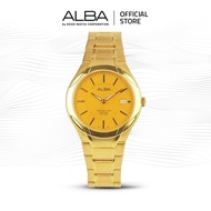 Alba Jam Tangan Pria AS9326 Quartz Stailess Steel Gold Watch