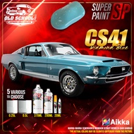 AIKKA CS41 Diamond Blue | Supreme Solid Colour | Automotive 2K Car Paint Motor Body Aerosol Cat Banc