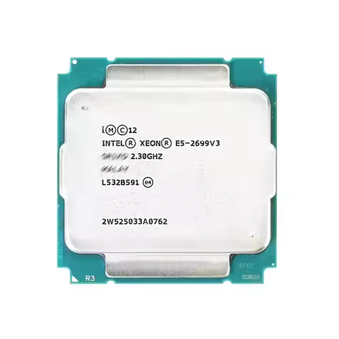 Intel Xeon Used E5 2699V3 E5 2699 V3 CPU processor 2.3Ghz 18-Core LGA 2011-3