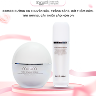Combo Dưỡng Trắng Da Chuyên Sâu Mờ Nám Tàn Nhang Mirum - Combo ( M05 M06 )