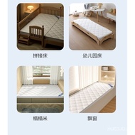 Children's Mattress Baby Mattress Splicing Bed Mattress Kindergarten Mattress Latex Coconut Palm Fiber Mattress Baby Mattress Customization