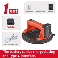 8 Inch Heavy-Duty Electric Vacuum Suction Cup Lifter 200KG Load Capacity Handheld Glass Lifter Movin