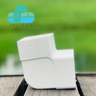 Socket Bend 90 Degree For UPVC Square Pipe 2" x 4"