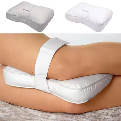 Knee Pillow for Side Sleepers - Between Leg & Under Knee Pillow for Back Sleepers
