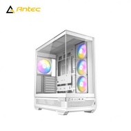 Antec 安鈦克 C7 ARGB 白 全景玻璃機殼 (ATX/Type-C/無A柱/內建風扇側3後1/顯卡450mm/塔散180mm)