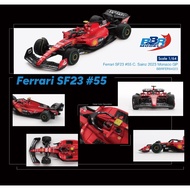 BBR MODELS BBRFER64023 Ferarri SF23 #55 C. Sainz F1 2023 Monaco GP - Formula One