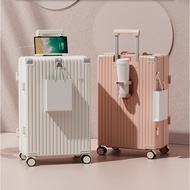 严选2024新清新行李箱男女28寸万向轮拉杆旅行箱密码箱