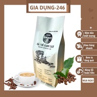 Cafe robusta nguyên chất rang mộc 100% dành cho pha phin và pha máy gu truyền thống đắng đậm thơm