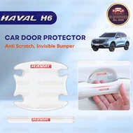 HAVAL H6 Hev Car Door Handle Protector Door Bowl Sticker Anti Scratch Collision Haval h6 Accessories