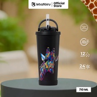 BEE Stainless Steel Tumblerbiru 710ML - Giraffid