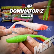 [MSF] EXP Dominator-Z Soft Plastic 15CM 17G Bearing TPE Toman Haruan Zig Zag Tail Killer SP Skipping