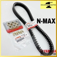 [100% ORI YAMAHA] NMAX N-MAX V1 NMAX 2DP BELT ROLLER SLIDE U PIECE TIMING BELT V-BELT BELTING ROLLER