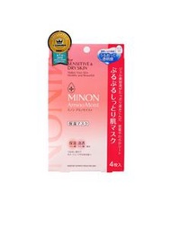 Minon 氨基酸保濕面膜 4片裝