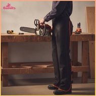 Baosity Full Length Chainsaw Safety Chaps Adjustable Chainsaw Chaps Cut-Resistant Safety Gear Hard-W
