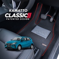 Kamatto Classic Perodua Axia D74A A300 2023 - Present Car Floor Mat and Carpet