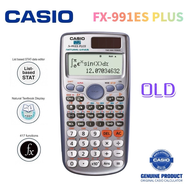 เครื่องคิดเลขวิทยาศาสตร์ CASIO Fx-991ES บวกพลังงานแสงอาทิตย์แบบพกพาเครื่องคิดเลขแบบชาร์จไฟรุ่นล่าสุดมีฟังก์ชั่น 417