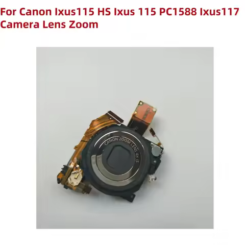 Alideao-For Canon Ixus115 HS Ixus 115 PC1588 Ixus117 Camera Zoom Lens Set Without CCD Origianl Camer