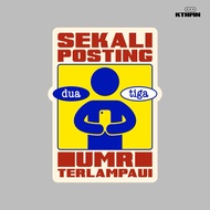 Once Posting UMR Terpaui - Sticker | SS - 269