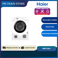 HAIER HDV70A1 7KG VENTED DRYER