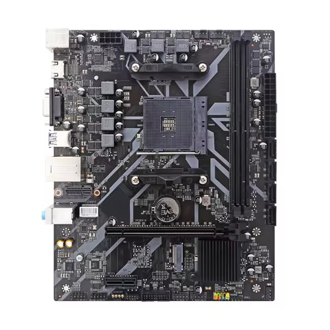 HISWISER A520 Micro ATX AMD Motherboard DIY computer Supports AM4 processors Ryzen series M.2 SSD Ma