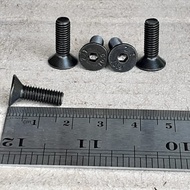 (2pcs) BAUT L VERSENG M5 X 16 BAJA / BAUT L M5 X 16 VERSENG / BAUT L VERSENG M5X16 BAJA HITAM / BAUT
