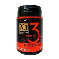 [陳媽媽雜貨舖] LOTTE X3 夢幻巧克力 (52g/罐)