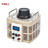 hot FWKJ TDGC2-7KVA 5KVA AC Single Phase Adjustable Variac Variable Toroidal Transformer Manual Volt