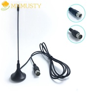 MXMUSTY Digital Tv Antenna, Free Channel Mini TV Antenna Freeview, TV HDTV Box 5dBi DVB-T/TV Black H