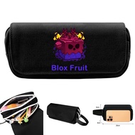 Gyj Dragon Blox Fruit Leopard Dough Pencil Case Bags School Pencil Box Large Capacity Handbag Creati