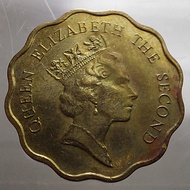 香港 硬幣 1991年 二毫 2毫 貳毫 #uppersbox