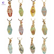 CORSAKI Zodiac Sign Keychain, Aquarius Pisces Aries Taurus Gemini Cancer 12 Constellation Keychain, 