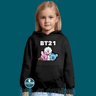 BT21 Character Girls' Hoodie Jacket - 313 Cloth
