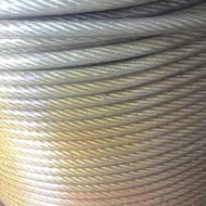 PVC Plastic Wire Rope 8mm 5x8 5 x 8 Galvanized PVC Wire Rope 5x8mm 5 x 8mm (Meter)